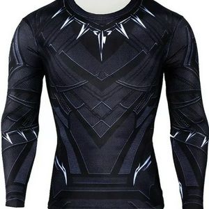 Adult Workout Fitness Long Sleeve Compression
